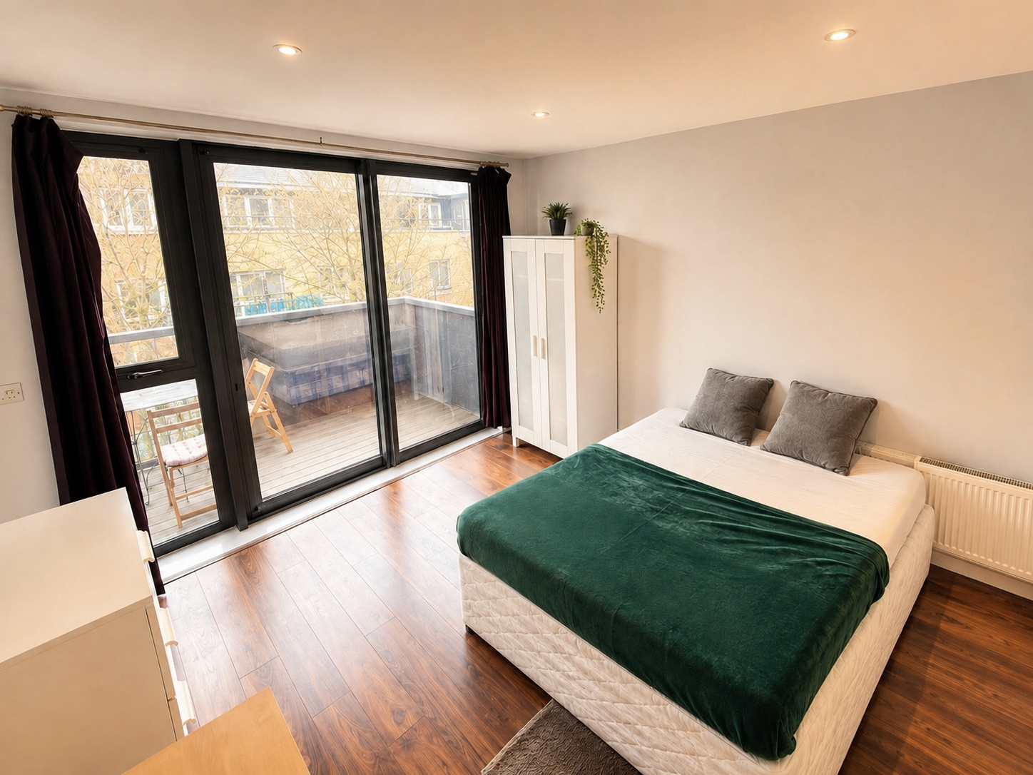 Double Room with Private Balcony | Stepney Green | Available 14 Sept
